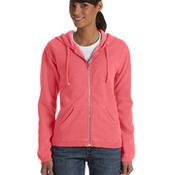 Ladies' Full-Zip Hooded Sweatshirt