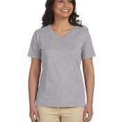 Ladies' Premium Jersey V-Neck T-Shirt