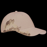 Brushed Cotton Twill Grizzly Bear Cap