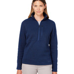 Ladies' Dropline Half-Zip Sweater Fleece Jacket