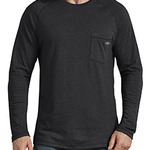 Men's Tall Temp-iQ Performance Cooling Long Sleeve Pocket T-Shirt